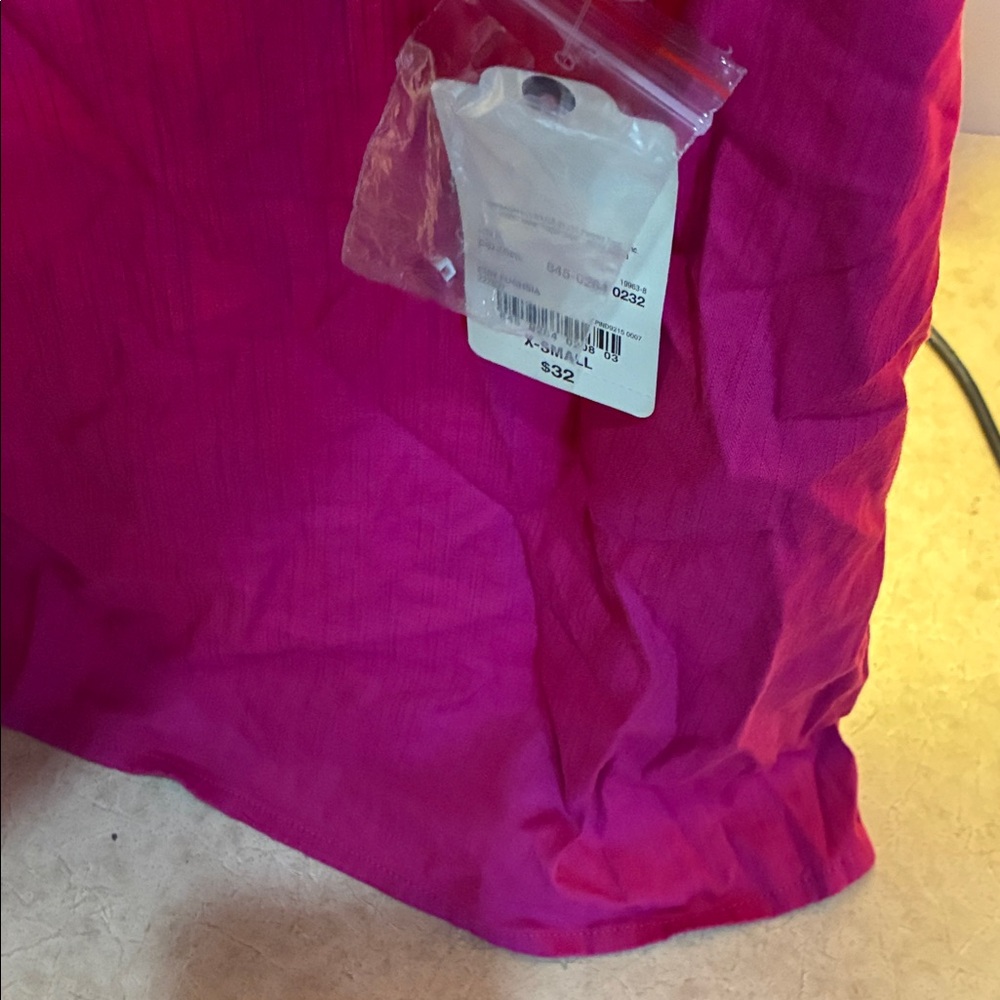 St. John's Bay Fuchsia Tank Top - Picture 7 of 7